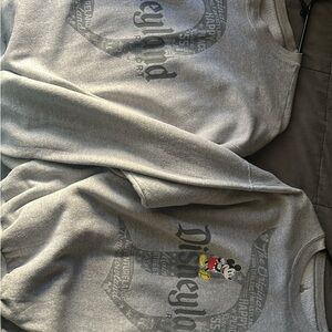 Hanes Gray Disney Parks Sweatshirt